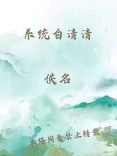 系统白清清